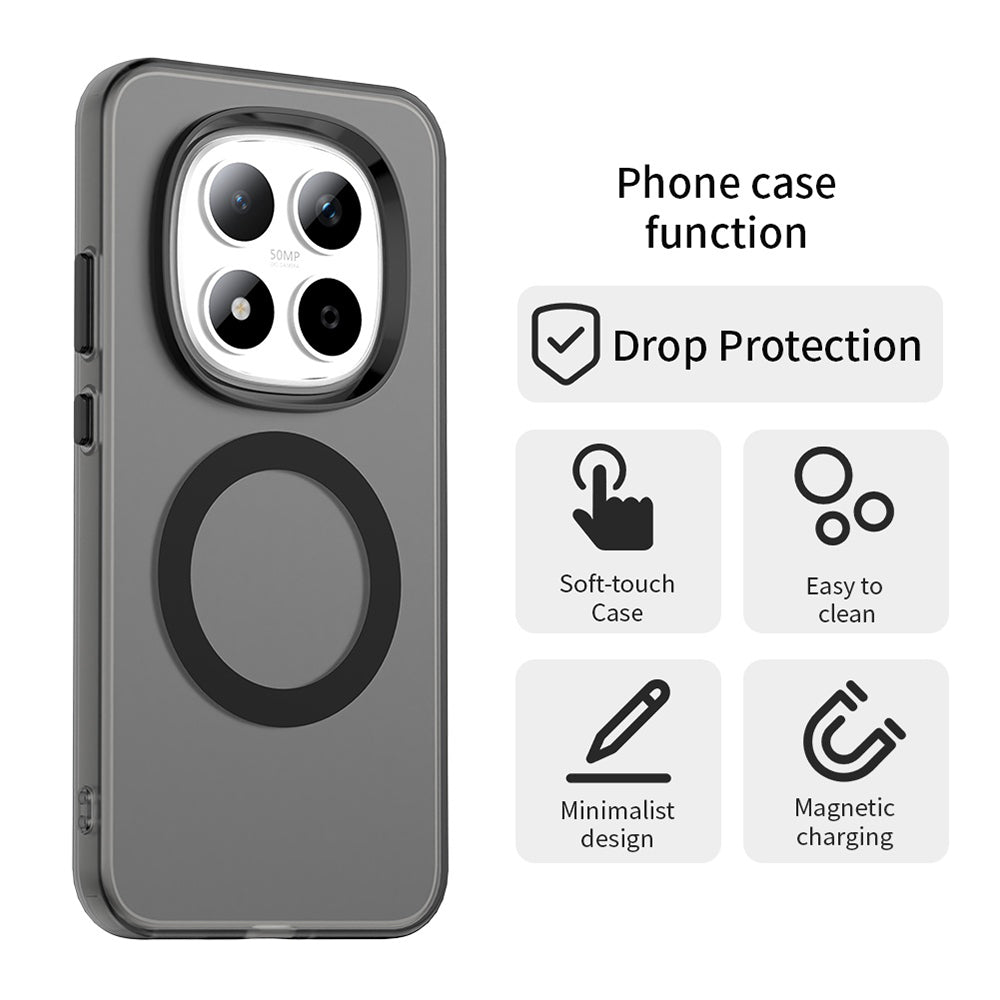 Techsuit - CandyCase MagSafe - Xiaomi Redmi Note 15 Pro 5G - Black