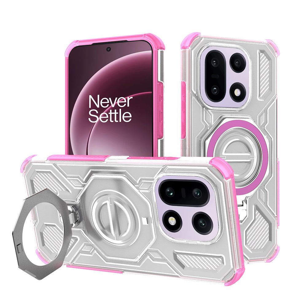 Techsuit - Carbon Shield PRO - OnePlus 15 - Pink Transparent