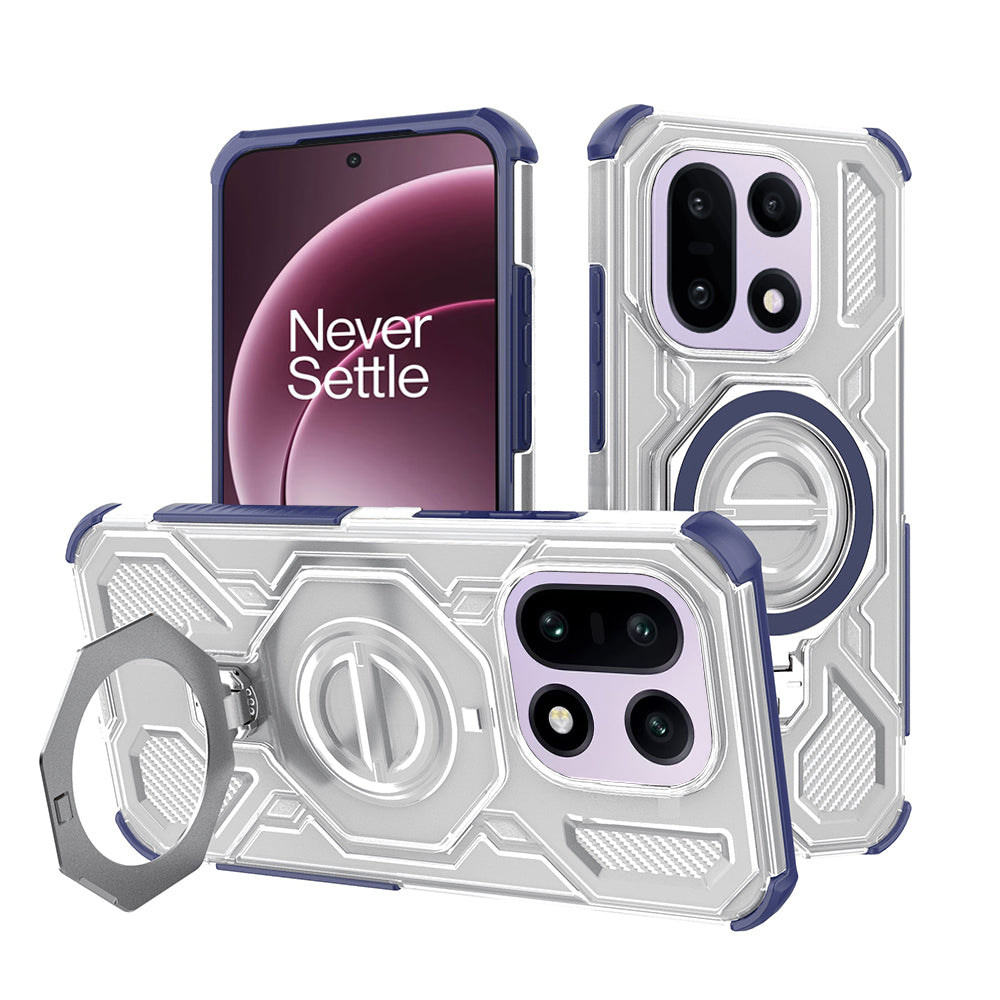 Techsuit - Carbon Shield PRO - OnePlus 15 - Blue Transparent