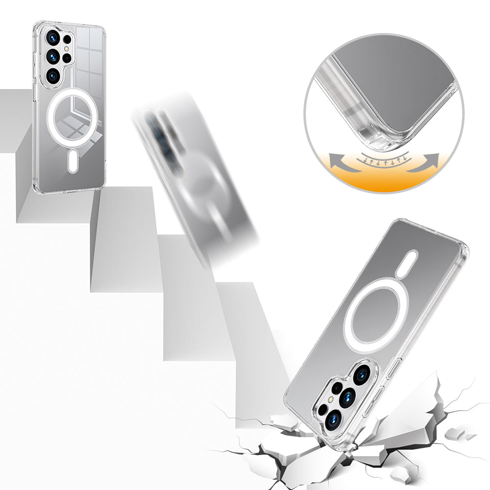 Techsuit - MagSafe Pro - Samsung Galaxy S26 Ultra - Transparent