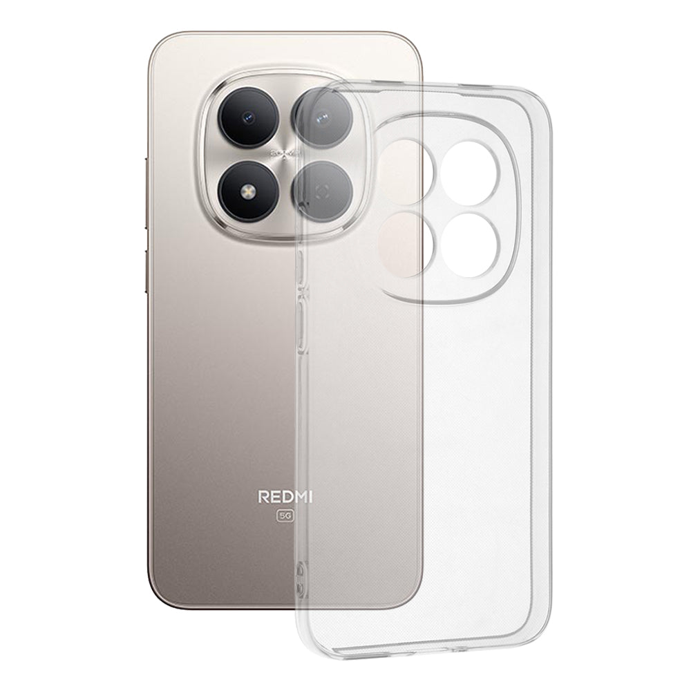 Techsuit - Clear Silicone - Xiaomi Redmi Note 15 Pro 5G - Transparent