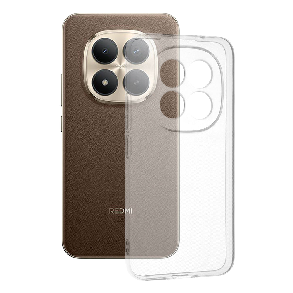 Techsuit - Clear Silicone - Xiaomi Redmi Note 15 Pro+ 5G / Poco M8 Pro 5G - Transparent