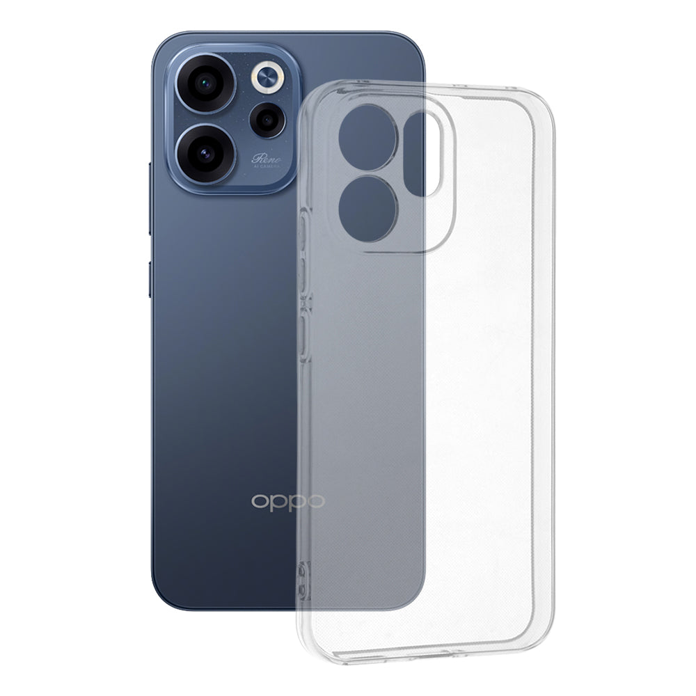 Techsuit - Clear Silicone - Oppo Reno15 F / Reno15 FS 5G - Transparent