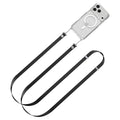 Spigen - Lanyard Strap DA30L (AFA10614) - Neck/Crossbody Wear, for Phone Cases, Magnetic Length Adjustmen - Black
