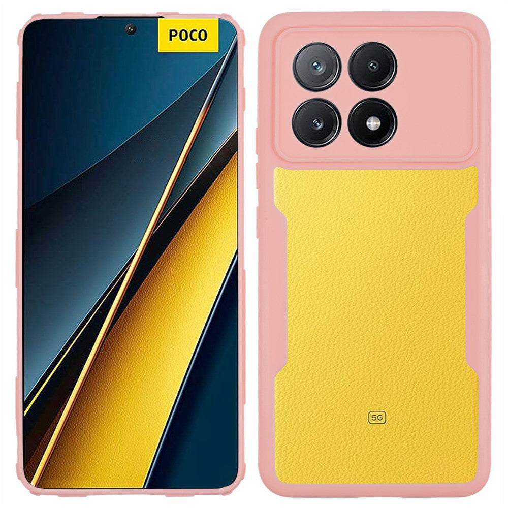 Techsuit - ColorVerse 360 Series + Screen Protector - Xiaomi Poco X6 Pro - Pink