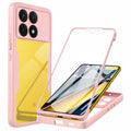 Techsuit - ColorVerse 360 Series + Screen Protector - Xiaomi Poco X6 Pro - Pink