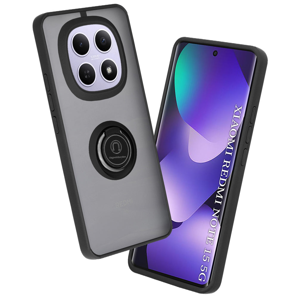Techsuit - Glinth - Xiaomi Redmi Note 15 5G / Note 15 4G / Poco M8 5G - Black