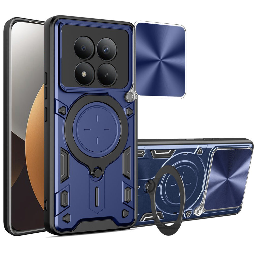 Techsuit - CamGuard Pro - Xiaomi Redmi Note 15 Pro+ 5G / Poco M8 Pro 5G - Blue
