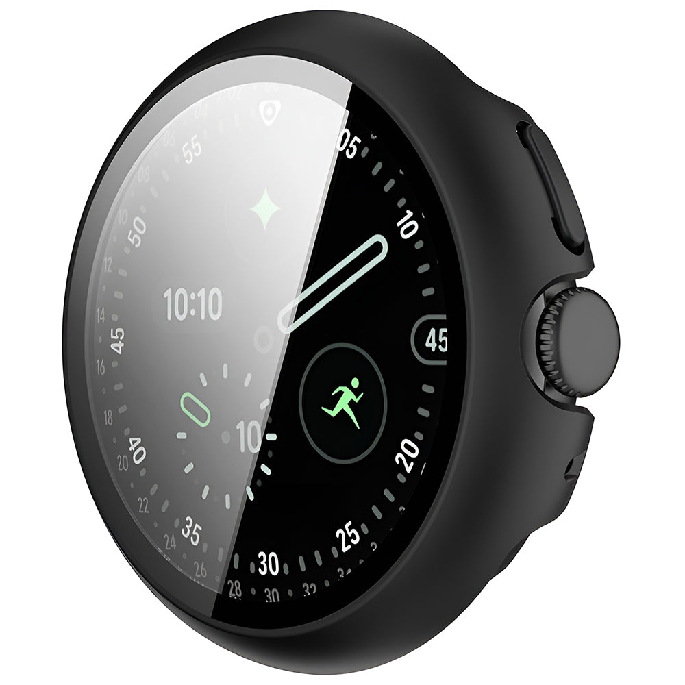 Techsuit - Defense360 Pro + Screen Protector - Google Pixel Watch 4 41mm - Black