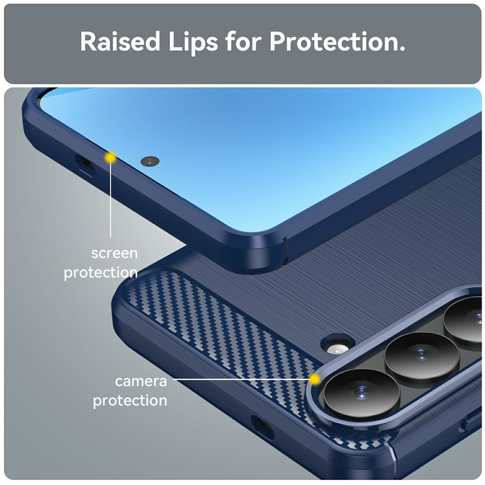Techsuit - Carbon Silicone - Samsung Galaxy S26 Plus - Blue