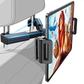 Lisen - Car Holder (YL0221030002) - for Phone, Tablet up to 12.9", Headrest Mount, Adjustable, Secure fit - Black