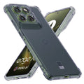 Techsuit - Shockproof Clear Silicone - Motorola Edge 70 - Smoke Black