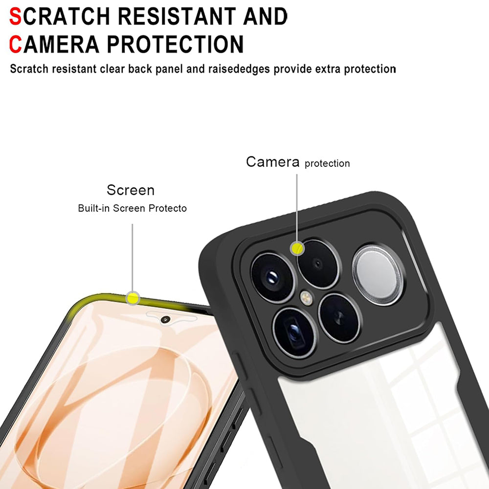 Techsuit - ColorVerse 360 Series + Screen Protector - Xiaomi Poco F8 Ultra - Black