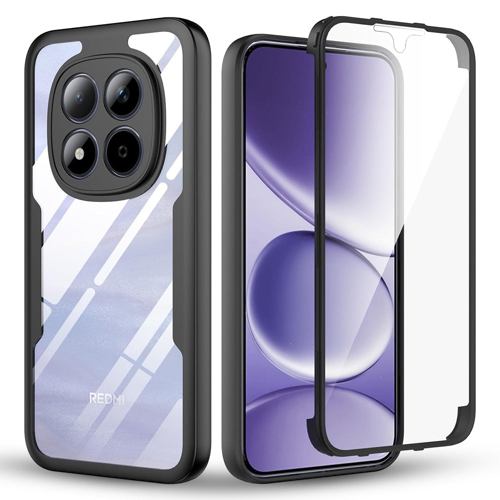 Techsuit - ColorVerse 360 Series + Screen Protector - Xiaomi Redmi Note 15 Pro 5G - Black