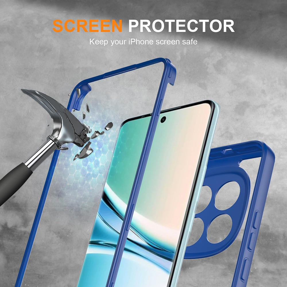 Techsuit - ColorVerse 360 Series + Screen Protector - Xiaomi Redmi Note 15 5G / Poco M8 5G - Blue