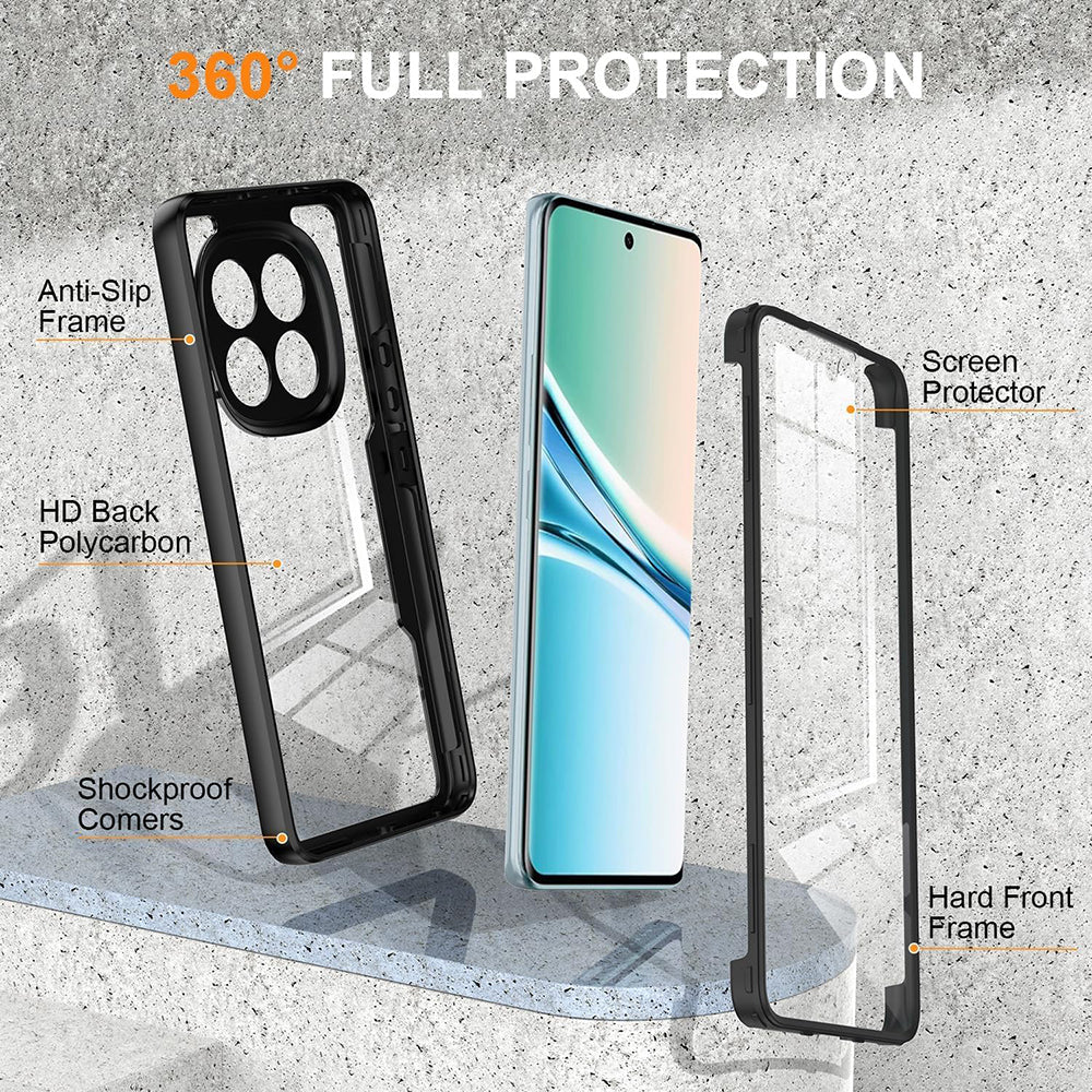 Techsuit - ColorVerse 360 Series + Screen Protector - Xiaomi Redmi Note 15 5G / Poco M8 5G - Blue