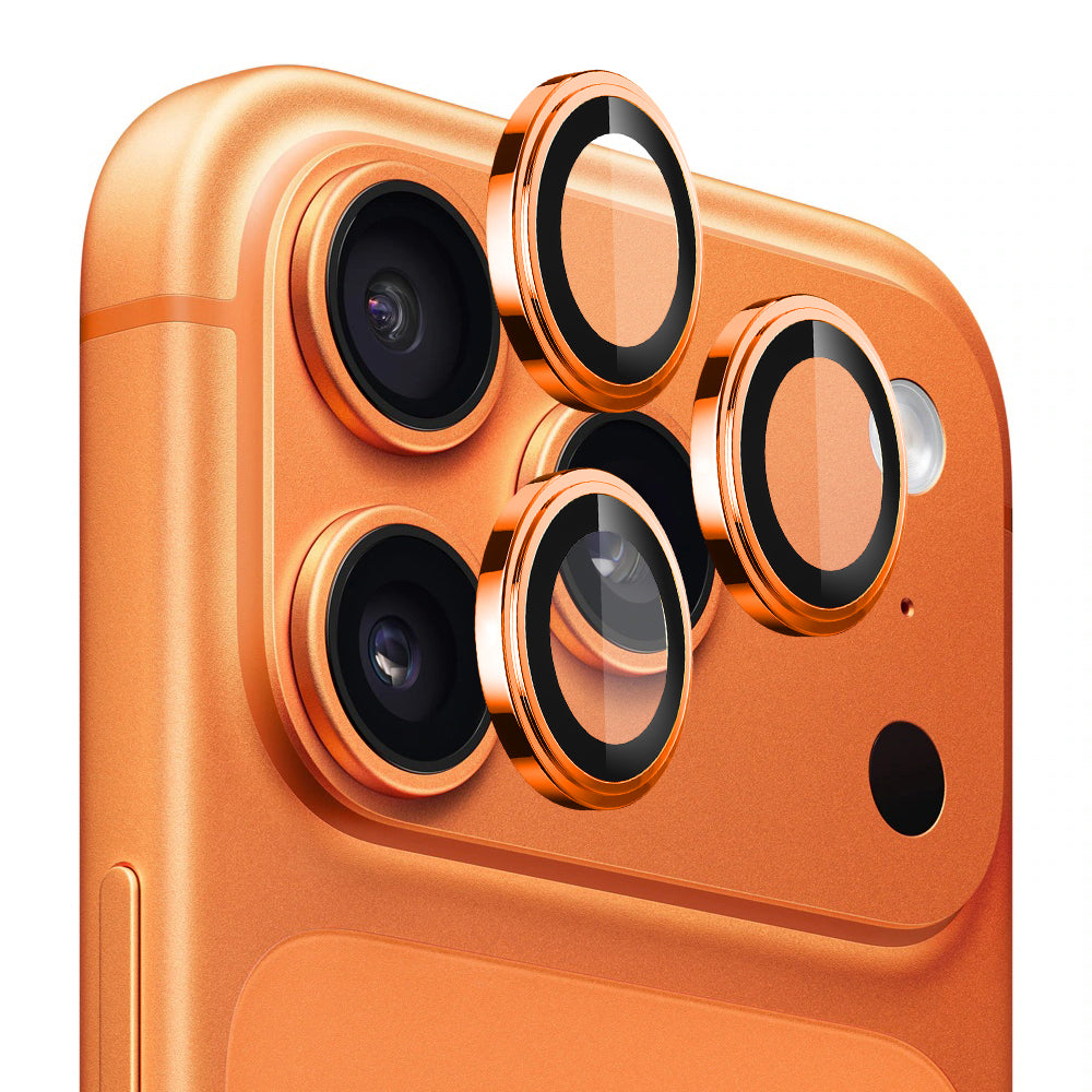 Lito - S+ Camera Glass Protector - iPhone 17 Pro / iPhone 17 Pro Max - Orange