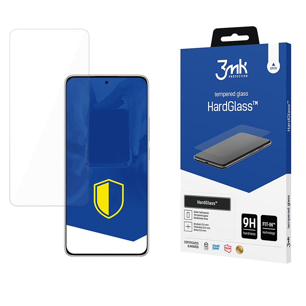 3mk Folie de protectie 3mk HardGlass compatibil cu Xiaomi Redmi 15 4G / Redmi 15 5G, Transparent