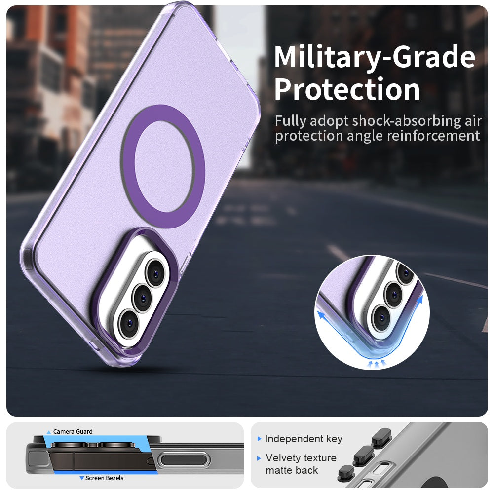 Techsuit - CandyCase MagSafe - Samsung Galaxy A37 5G - Purple