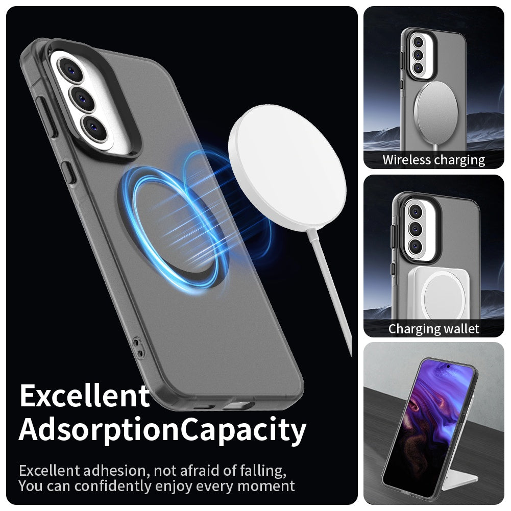 Techsuit - CandyCase MagSafe - Samsung Galaxy A37 5G - Black