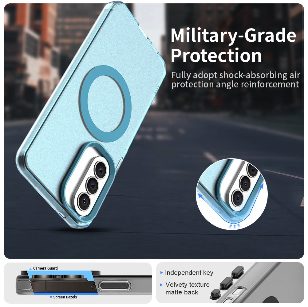 Techsuit - CandyCase MagSafe - Samsung Galaxy A57 5G - Blue