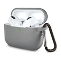TechSuit Casti Techsuit Silicone Case, for AirPods Pro 1 / 2, Smooth Ultrathin Material, Gri