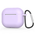 Techsuit - Silicone Case - for AirPods 4, Smooth Ultrathin Material - Purple