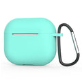Techsuit - Silicone Case - for AirPods 4, Smooth Ultrathin Material - Turquoise