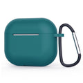 Techsuit - Silicone Case - for AirPods 4, Smooth Ultrathin Material - Teal