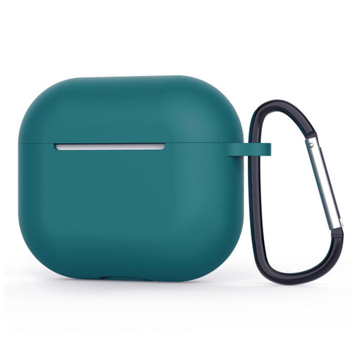 Techsuit - Silicone Case - for AirPods 4, Smooth Ultrathin Material - Teal