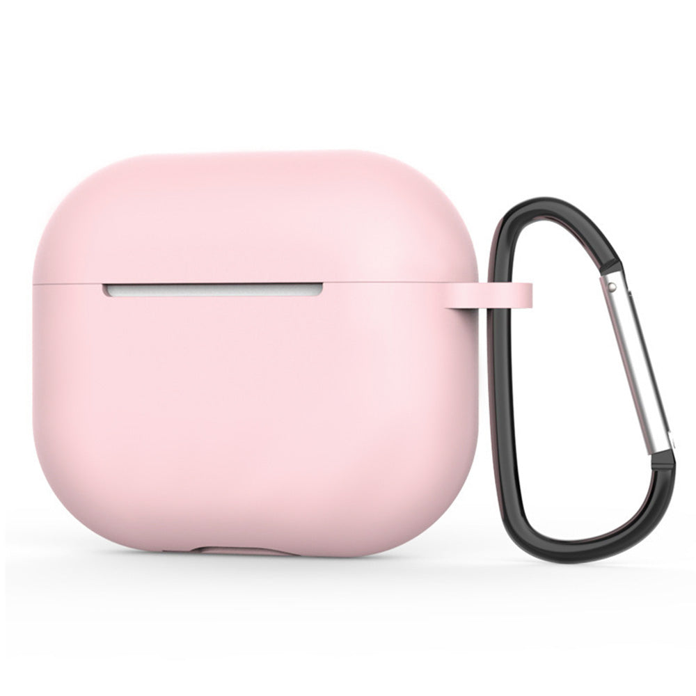 Techsuit - Silicone Case - for AirPods 4, Smooth Ultrathin Material - Pink