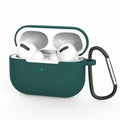Techsuit - Silicone Case - for AirPods Pro 3, Smooth Ultrathin Material - Dark Green