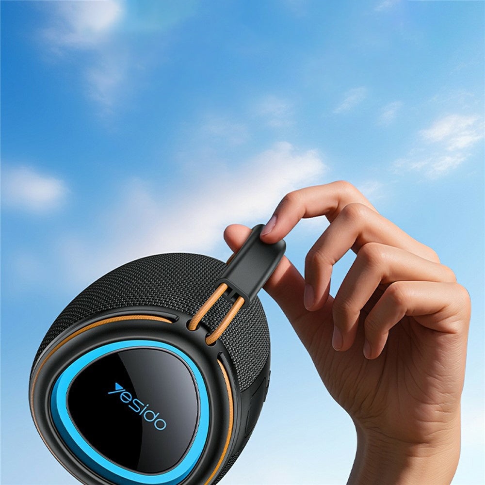 Yesido - Wireless Speaker (YSW40) - Bluetooth 5.3, Type-C, TF Card, USB, 1200mAh, 8W - Black