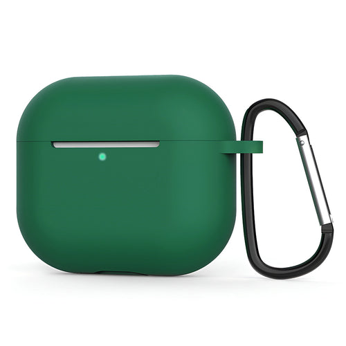 Techsuit - Silicone Case - for AirPods 4, Smooth Ultrathin Material - Green