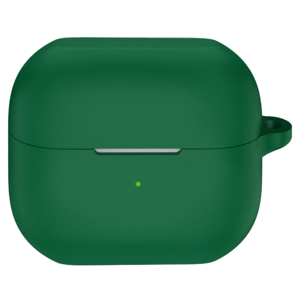Techsuit - Silicone Case - for Samsung Galaxy Buds 3 / 3 Pro / 3 FE, Smooth Ultrathin Material - Green