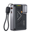 Baterie externa Yesido (YP89), 10000mAh, USB / Lightning / Type-C, 22.5W, Gri