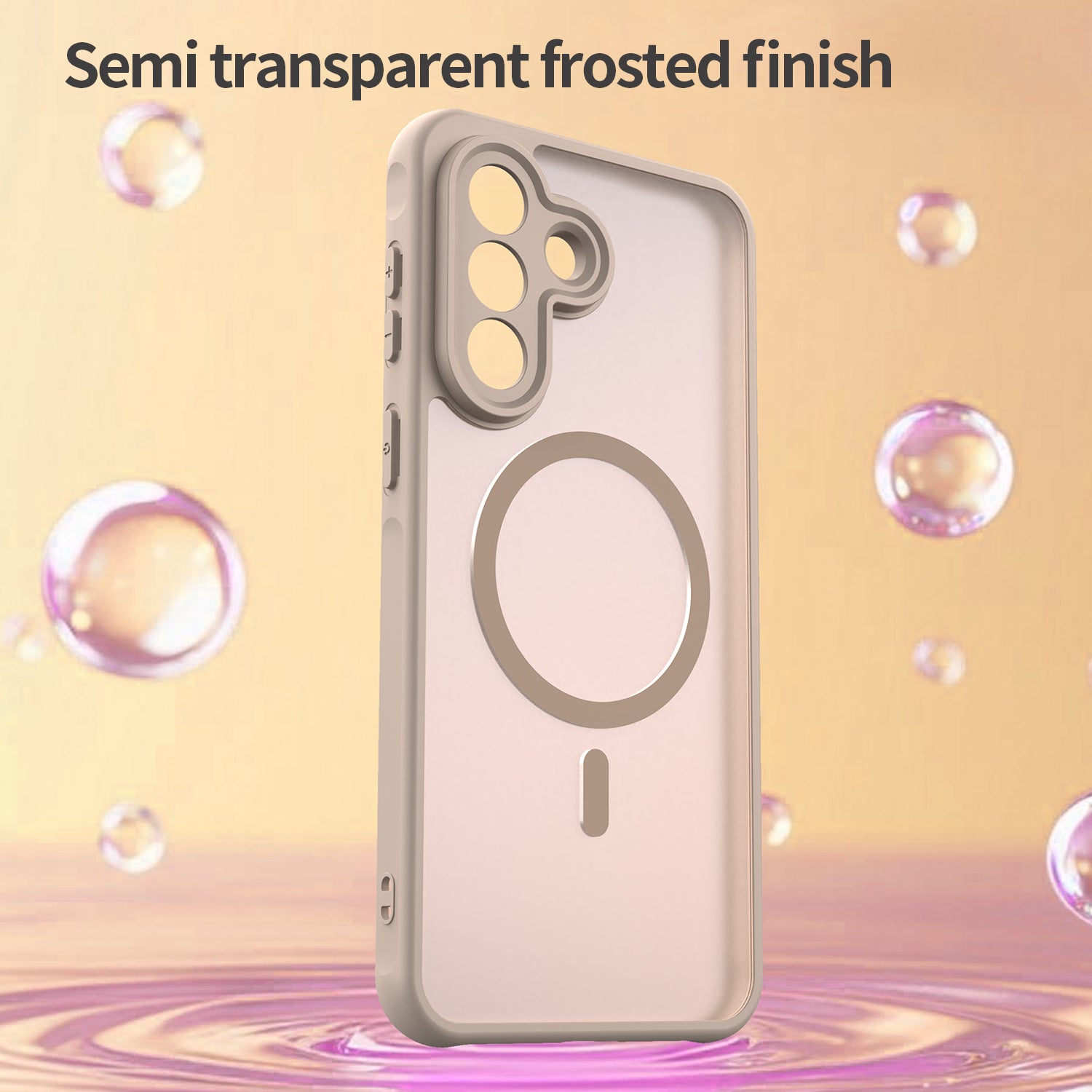Techsuit - HaloFrost II MagSafe - Samsung Galaxy A37 5G - Gold