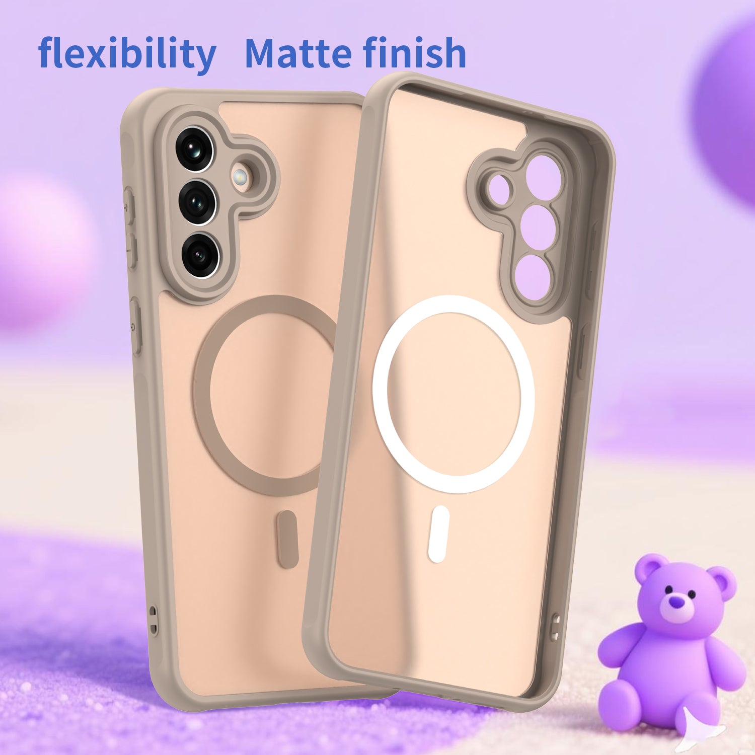 Techsuit - HaloFrost II MagSafe - Samsung Galaxy A37 5G - Gold