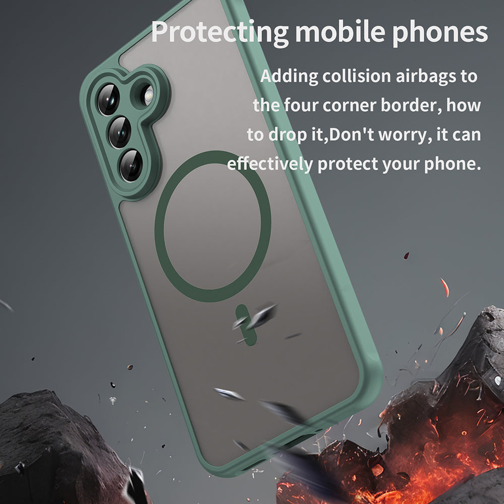 Techsuit - HaloFrost II MagSafe - Samsung Galaxy A37 5G - Green