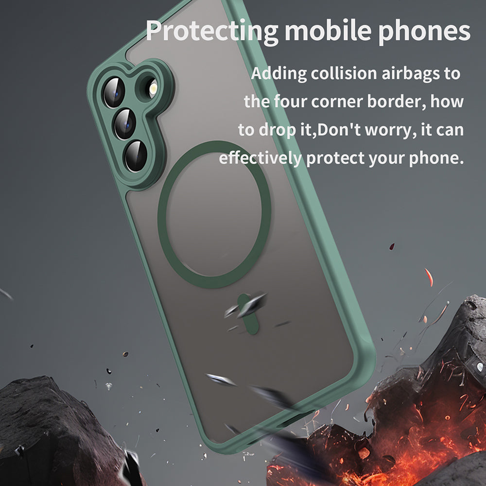 Techsuit - HaloFrost II MagSafe - Samsung Galaxy A57 5G - Green