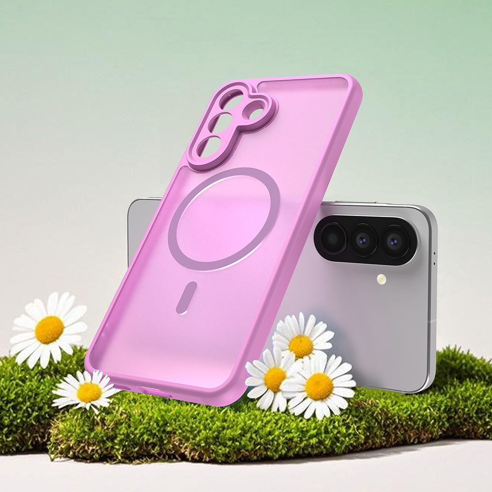Techsuit - HaloFrost II MagSafe - Samsung Galaxy A57 5G - Pink