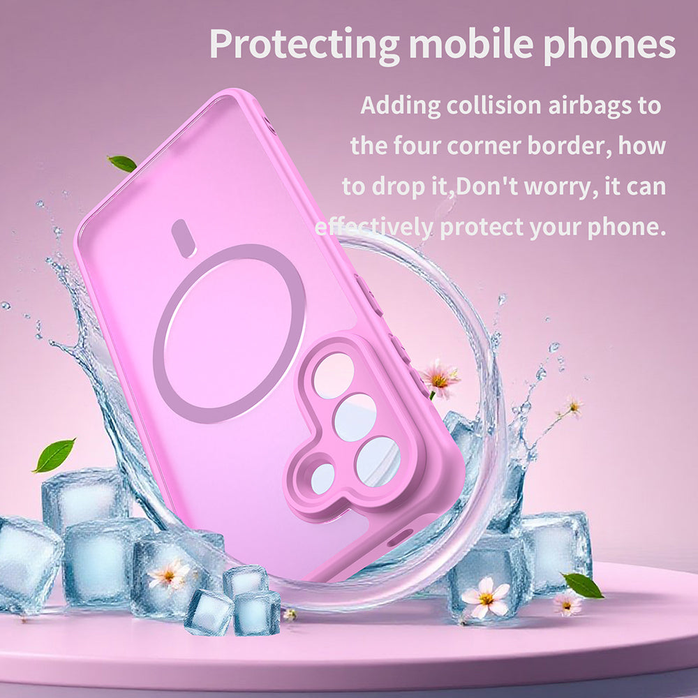 Techsuit - HaloFrost II MagSafe - Samsung Galaxy A57 5G - Pink