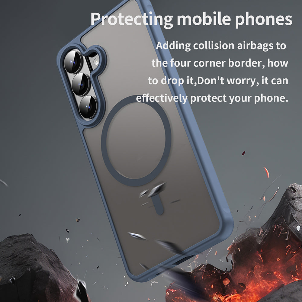Techsuit - HaloFrost II MagSafe - Samsung Galaxy S26 Plus - Navy Blue