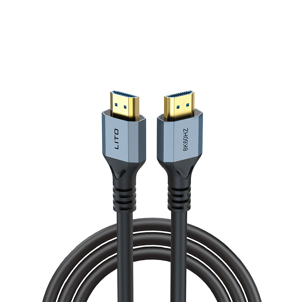 Lito Adaptor Lito Video Cable HD119 (LD-H11), HDMI to HDMI, 8K@60Hz, Color RGB 4.4:4 HDR, 1.8M, Negru – imagine 2
