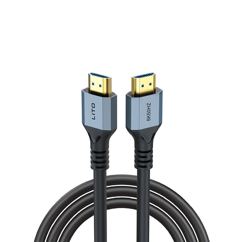 Lito Adaptor Lito Video Cable HD119 (LD-H11), HDMI to HDMI, 8K@60Hz, Color RGB 4.4:4 HDR, 1.8M, Negru – imagine 2