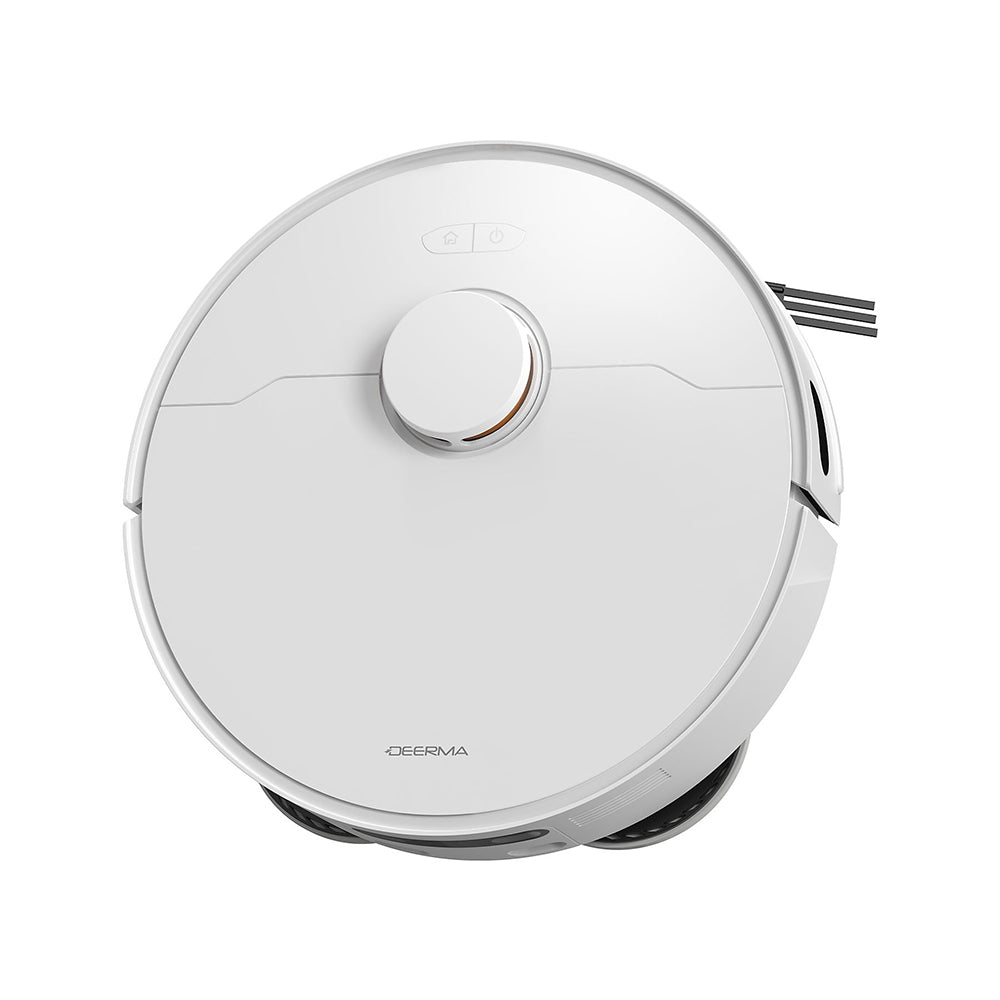 Deerma - Robot Vacuum Cleaner (X80) - Dry & Wet Cleaning, 15000Pa, Self-service, Laser Sensor, Carpet Boost, 5200mAh - W