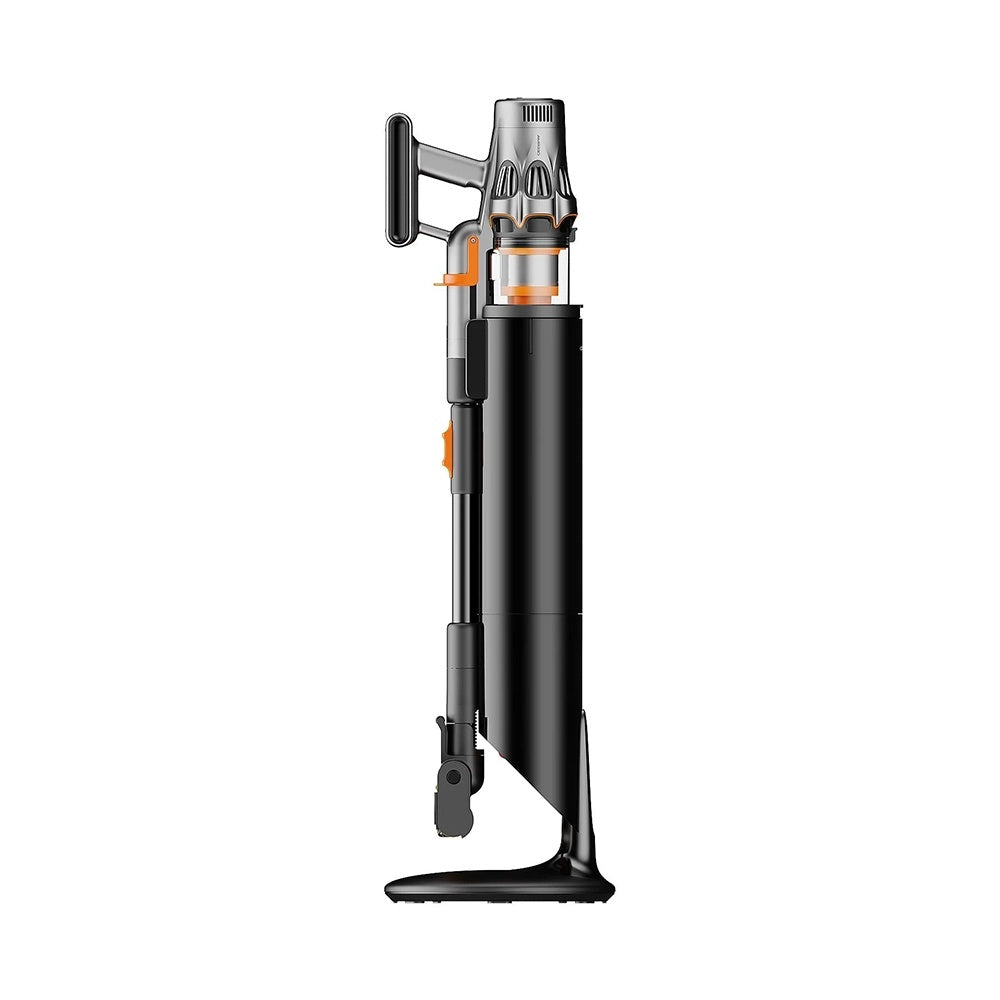 Deerma - Cordless Vacuum Cleaner (T50W Station) - 27000Pa, 600W, 2500mAh, HEPA, Cyclone Technology, LED Display - Black