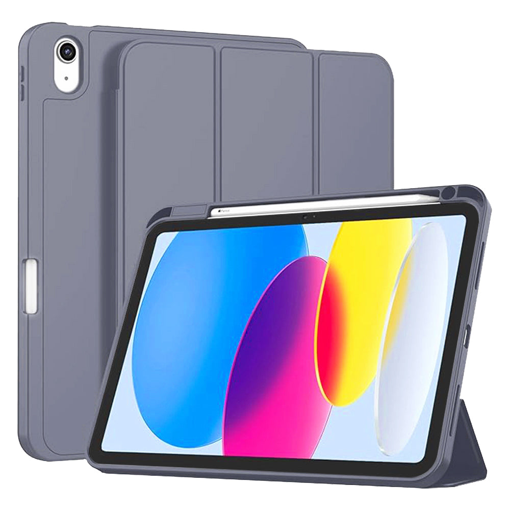 Techsuit - Flex Trifold (with Pencil Holder) - iPad 10 (2022) 10.9 / 11 (2025) - Purple
