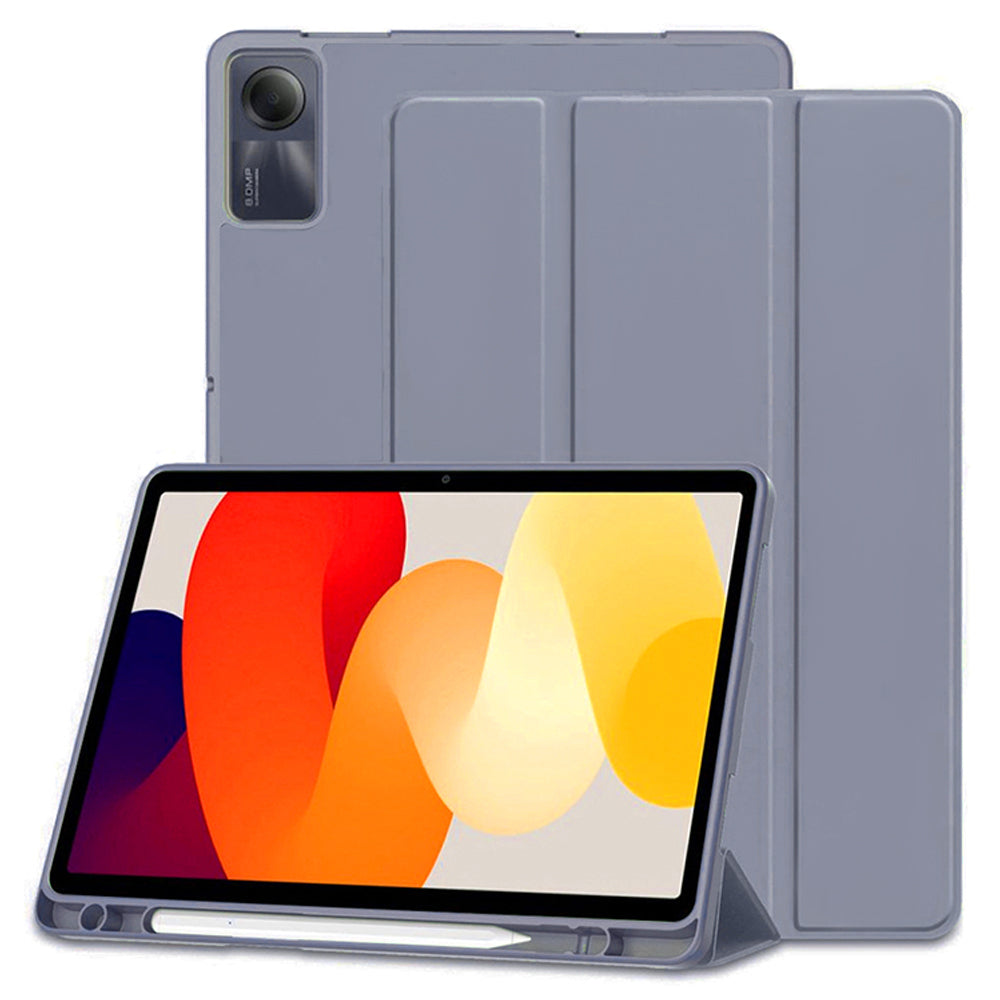 Techsuit - Flex Trifold (with Pencil Holder) - Xiaomi Redmi Pad SE 11" - Purple