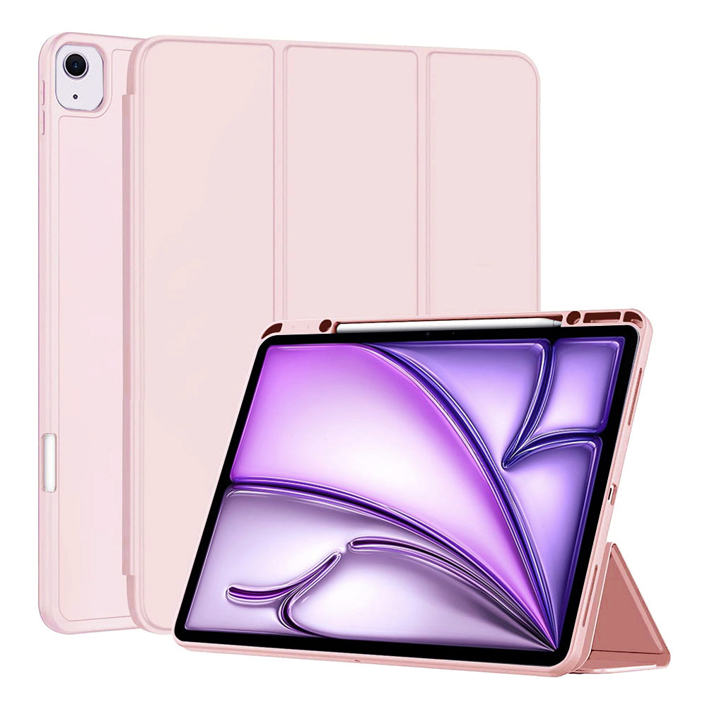 Techsuit - Flex Trifold (with Pencil Holder) - iPad Air 13 (2024) / Air 13 (2025) / Air 13 (2026) - Pink